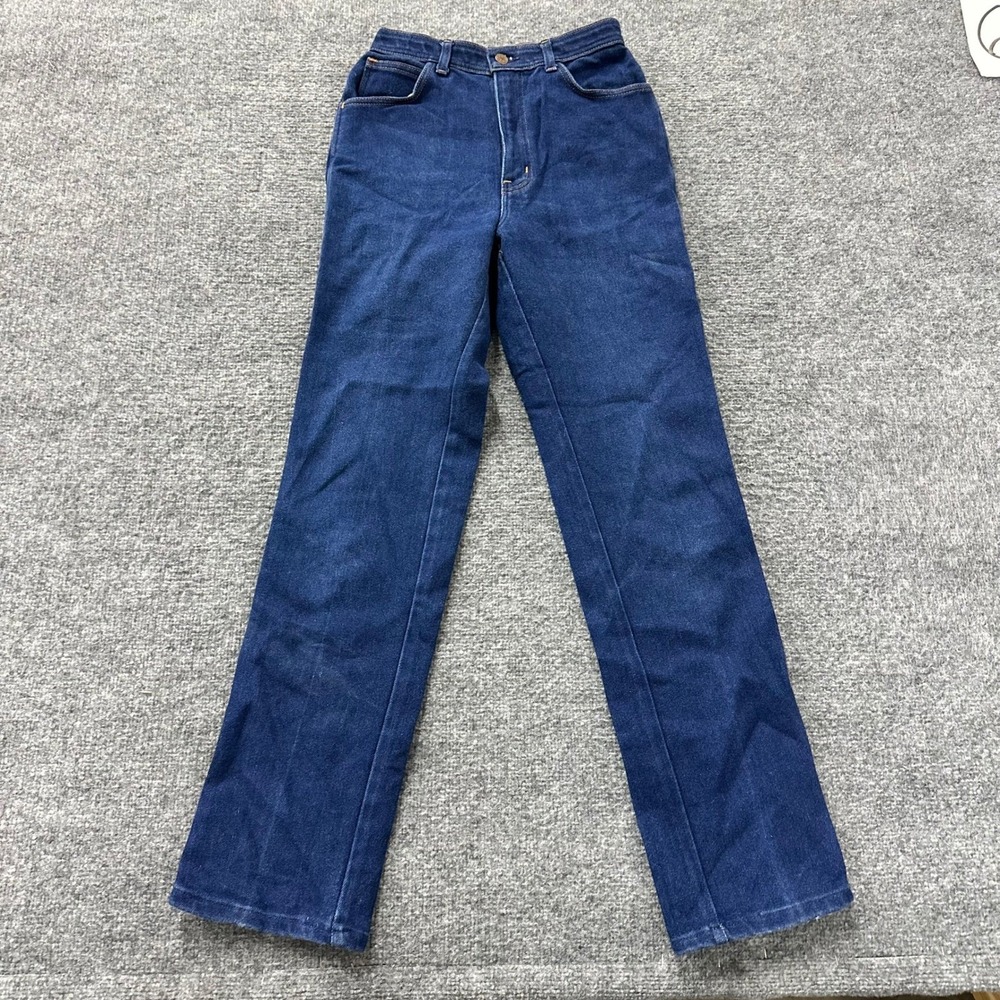 Rocky Mountain Jeans Womens Size 10 Blue High Waisted Straight Leg Western USA
